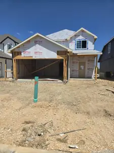 New construction Single-Family house 13627 Helton Pass, St. Hedwig, TX 78152 plan The Woodland - image