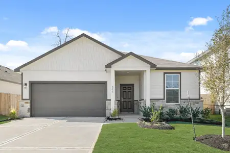 New construction Single-Family house 500 Shoreview Dr, Conroe, TX 77303 plan Barnett - image