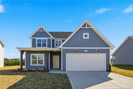 New construction Single-Family house 1728 Man O War Dr, Hope Mills, NC 28348 - image
