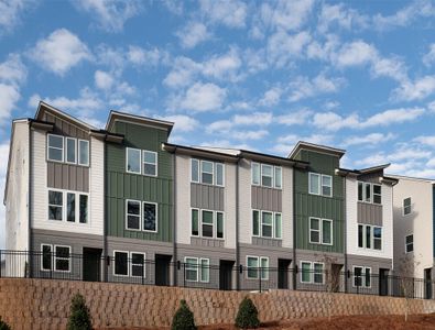 New construction Townhouse house 1560 Driggs Drive Northwest, Atlanta, GA 30318 - photo 0