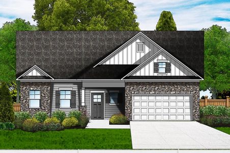 New construction Single-Family house 102 Shale Dr, Central, SC 29630 plan Connor II - image