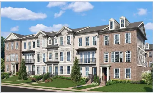 New construction Townhouse house 1509 Southbend Cv, Unit 439, Cumming, GA 30041 plan The Grayson III - image