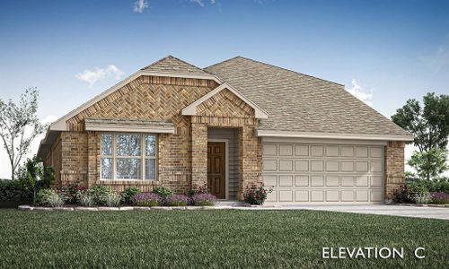 New construction Single-Family house 1528 Laurel Avenue, Aubrey, TX 76227 Redbud II- photo 0