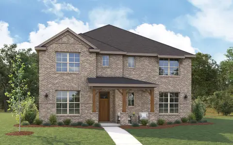 New construction Single-Family house 1923 Augusta Ave, Gunter, TX 75058 plan Rayburn - image