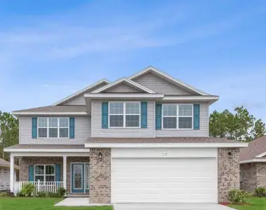 New construction Single-Family house 9 Squirrel Pl, Palm Coast, FL 32164 plan 2705 - image