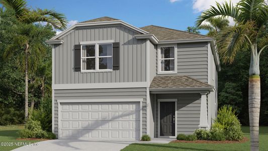 New construction Single-Family house 12705 Rubber Fig Ter, Jacksonville, FL 32218 SUNNYDALE- photo 0