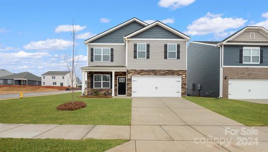 New construction Single-Family house 4012 Parsons Field Court, Maiden, NC 28650 Belhaven- photo 0