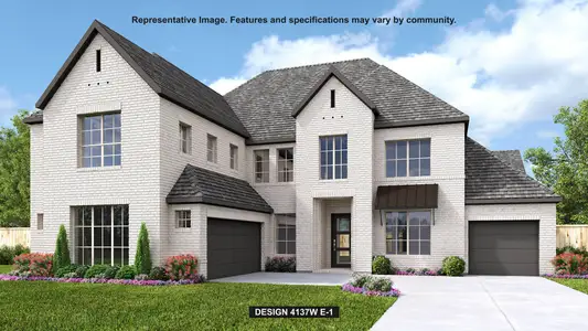 New construction Single-Family house 138 Oswalt Wy, Liberty Hill, TX 78642 plan 4137W - image