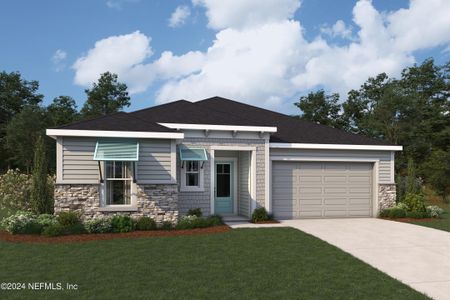 New construction Single-Family house 254 Palomar Drive, Saint Johns, FL 32259 Briar- photo 0