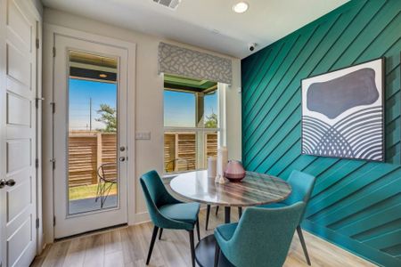 New construction Townhouse house 2012 Ezra Finn Lp, Round Rock, TX 78665 plan Pecos - image 3