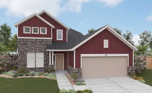 New construction Single-Family house 207 Patton Ln, Venus, TX 76084 plan Southfork - image