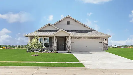 New construction Single-Family house 2377 Rams Horn Dr, Waxahachie, TX 75167 plan Cottonwood II - image