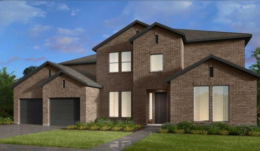 New construction Single-Family house 9202 Chapman Valley Dr, Cypress, TX 77433 plan Palladium - image