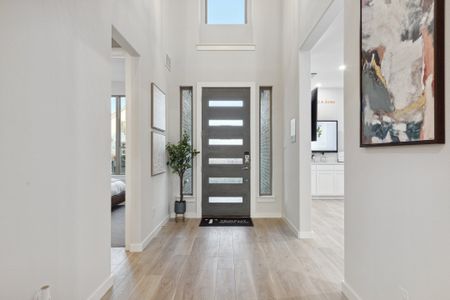 Entryway in the Monet II home plan by Trophy Signature Homes – REPRESENTATIVE PHOTO