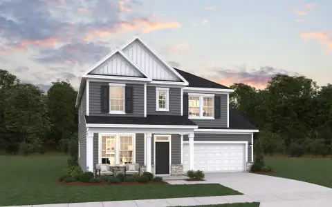New construction Single-Family house 552 Whistle Stop Wy, Knightdale, NC 27545 plan Jessamine - image