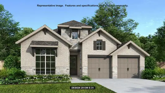 New construction Single-Family house 2825 Genuine Risk Ct, Celina, TX 75009 plan 2513W - image