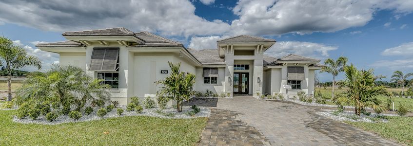 New construction Single-Family house 5763 Bent Pine Sq, Vero Beach, FL 32967 Redmond- photo 0