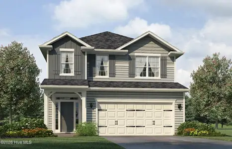 New construction Single-Family house 806 Hidden Bridge Dr, Jacksonville, NC 28546 plan 2709 - image