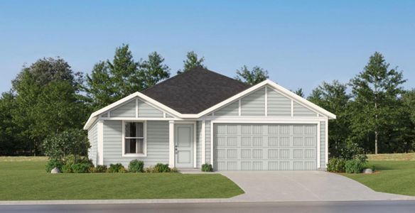 New construction Single-Family house 11212 Superior Bay Ln, Mustang Ridge, TX 78610 Ramsey- photo 0