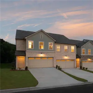 New construction Townhouse house 210 Kinship Dr, Mableton, GA 30126 plan Foxglove - image