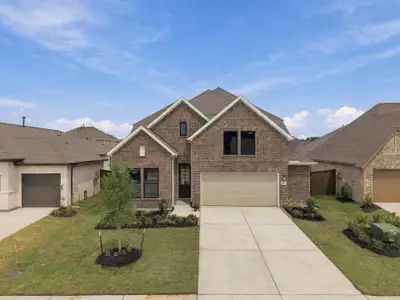 New construction Single-Family house 416 Rugged Rock Ln, New Caney, TX 77357 plan Alvin - image