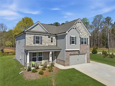 New construction Single-Family house 22 Winding Rose Dr, Hoschton, GA 30548 plan Canterbury - image