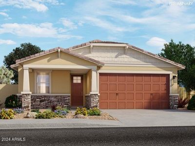 New construction Single-Family house 16073 W Cottontail Lane, Surprise, AZ 85387 Mason- photo 0