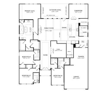 New construction Single-Family house 21727 Grayson Highlands Wy, Porter, TX 77365 plan Overlook - image 3