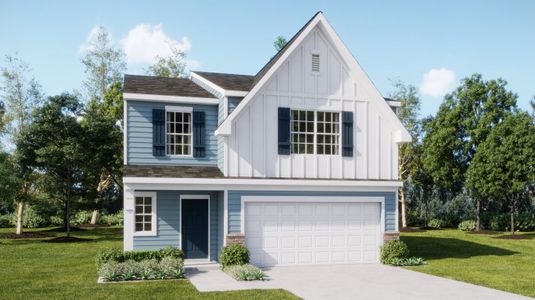 New construction Single-Family house 157 Astor St, Troutman, NC 28166 Frost- photo 0