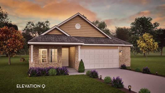 New construction Single-Family house 7300 Poplar Dr, Argyle, TX 76226 plan Sabine - image