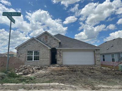 New construction Single-Family house 7622 Grenadine Bloom Bnd, Del Valle, TX 78617 Landmark Series - Driskill- photo 0