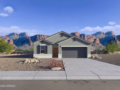 New construction Single-Family house 558 W Freedom Street, Florence, AZ 85132 Harris- photo 0