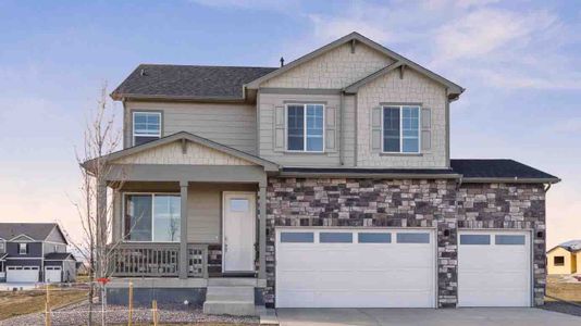 New construction Single-Family house 4679 Windmill Dr, Brighton, CO 80601 BELLAMY- photo 0 0