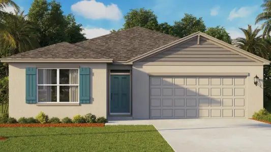 New construction Single-Family house 1998 Pirate Ave Se, Palm Bay, FL 32908 plan Lakeside - image