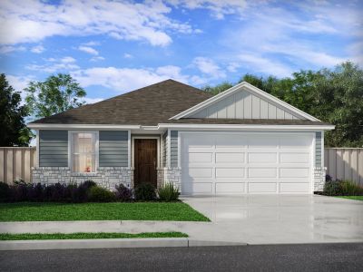 New construction Single-Family house 140 Woodbrook Dr, Georgetown, TX 78626 plan The Callaghan (830) - image