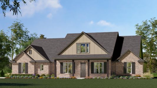 Elevation C | Concept 2586 at Hidden Creek Estates in Van Alstyne, TX by Landsea Homes