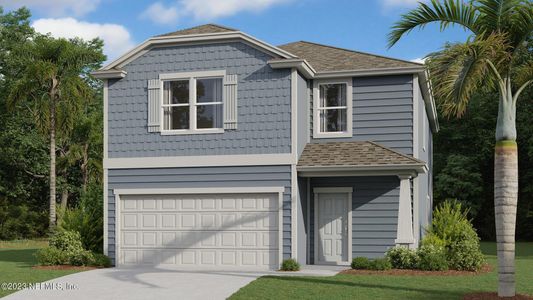 New construction Single-Family house 12684 European Beech Rd, Jacksonville, FL 32218 Arbors- photo 0