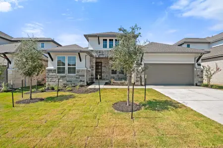 New construction Single-Family house 209 Smoke Signal Ct, Liberty Hill, TX 78642 plan Rainey - image