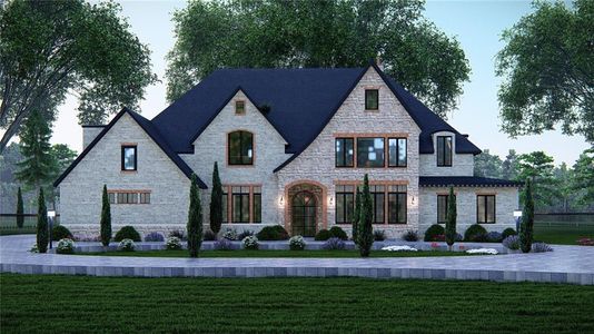 New construction Single-Family house 235 Traditions Drive, Alpharetta, GA 30004 - photo 0