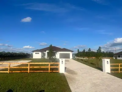 New construction Single-Family house 2324 Deer Run Trl, The Acreage, FL 33470 - image