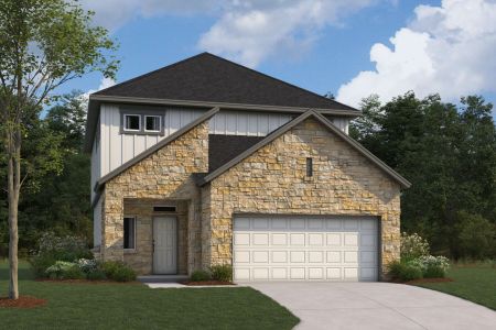 New construction Single-Family house 357 Darley Oak Drive, Dripping Springs, TX 78620 Vienna - Central Series- photo 0