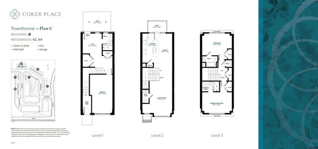 New construction Townhouse house 710 N Estes Dr, Chapel Hill, NC 27514 plan Plan C - image