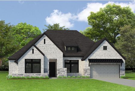 New construction Single-Family house 264 Nancy Lou Ln, Willis, TX 77318 plan The Copperglen - image