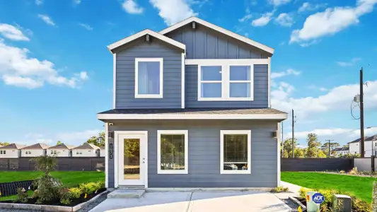New construction Single-Family house 1057 Wheatley Oaks Ln, Houston, TX 77091 plan Ginger - image