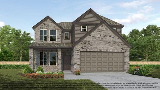 New construction Single-Family house 18214 Yaupon Bough Lane, Tomball, TX 77377 Plan 254- photo 0