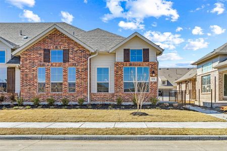 New construction Townhouse house 612 Tall Grass Trl, Wylie, TX 75098 Istanbul- photo 1 1