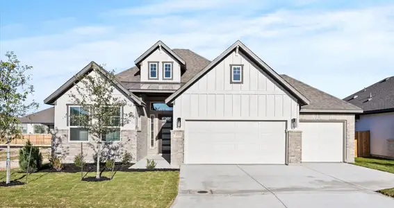 New construction Single-Family house 3715 Moru Oak, Seguin, TX 78155 plan Summerton - image