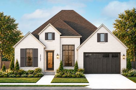 New construction Single-Family house 120 High Rock Pass, Kyle, TX 78640 plan Bradford - image