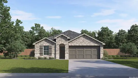 New construction Single-Family house 5521 Daylight Dr, New Braunfels, TX 78130 plan The Harris - image