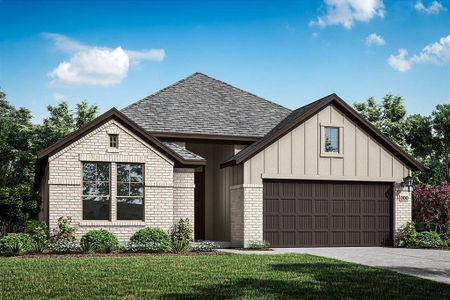 New construction Single-Family house 12704 Brave Tenderfoot Trl, Buda, TX 78610 Meridian- photo 0